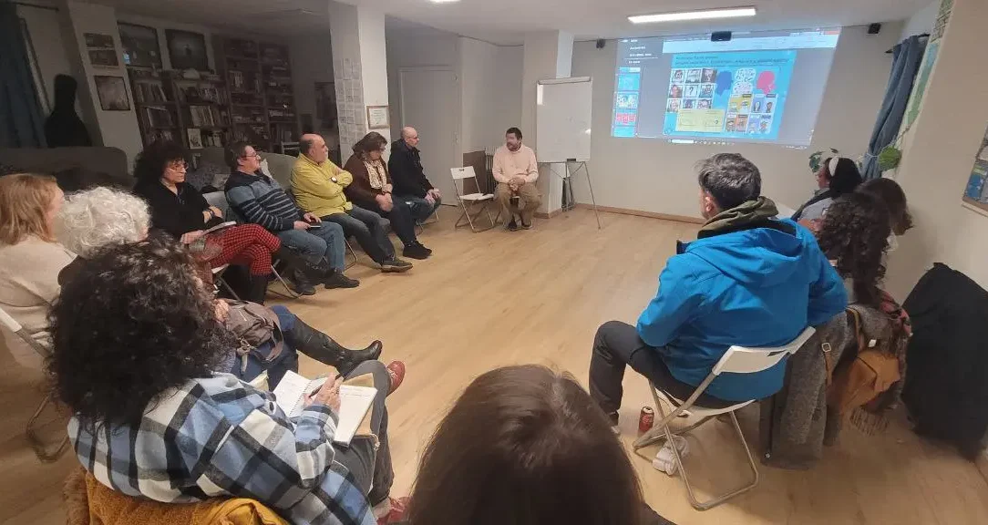 Presentación de libro con Joaquim Bosch